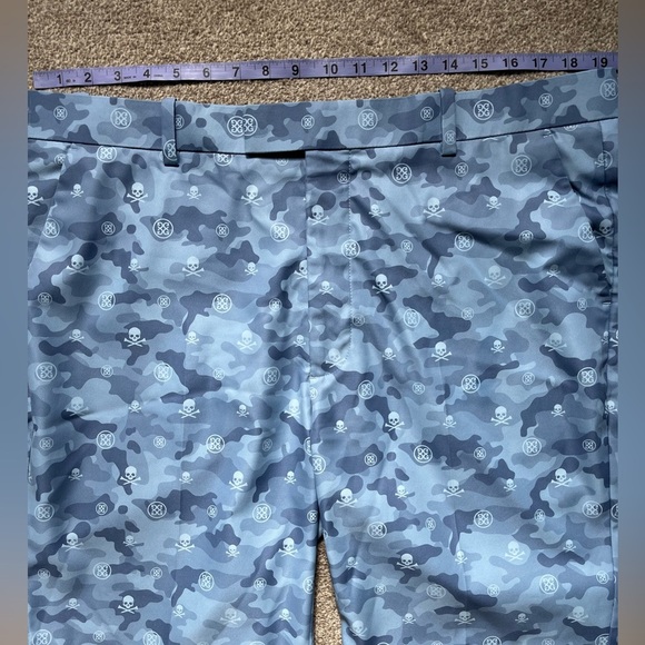 Mens G/FORE Icon Camo Golf Shorts Skull and Tees Size 38 - Picture 8 of 9